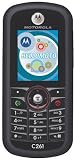 Review Motorola Motorola C261 / Motorola C261 Orange Prepay Motorola C261 handset - Black