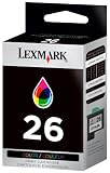 Lexmark No.26 Colour Ink Cart High Resolution