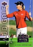 2004 Upper Deck Annika Sorenstam National Trading Card in protective display case !!