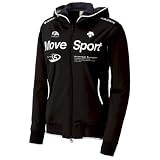 (デサント)DESCENTE Fine Smooth Training Jacket DAT1186W BLK ブラック S
