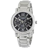 Akribos XXIV Womens AKR472SS Lady Diamond Collectio