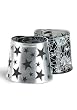 Reversible Spider Web/Star Boot Cuff Shoe Accessories (Standard-1)