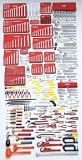 Proto 99800 618-Piece ERGONOMICS Metric/Fractional Master Tool Set