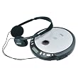 jWIN Personal CD Player - Silver (JXCD335SIL)