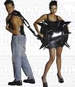 Ball and Chain Couples Costume Set