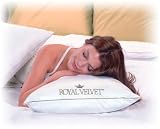 Royal Velvet Heritage European White Goose Down Standard Pillow