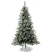 Festive 5Ft Frosted Snowpine Tree