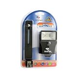 Zeikos  ZE-DS12 Digital Slave Flash with bracket for digital SLR and point and shoot camaras, no camera connection required, automatically synchronizes and fires with your built-in flash