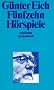F�nfzehn H�rspiele.