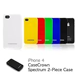 CaseCrown Spectrum 2-Piece Cases for Apple iPhone 4 (6 in 1 Bundle)