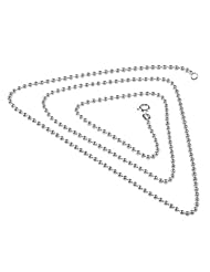 VINANI brand Germany 925 Sterling Silver 1.8 mm Ball Chain Necklace for Charms BC1800