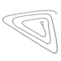 VINANI Ballchain Charm-Anh�nger Kette Silber 1,8mm 50cm BC1850