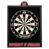 Nebraska Cornhuskers Licensed Dartboard Backboard