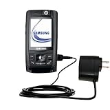 Rapid Wall / AC Charger for the Samsung SGH-D820 - Gomadic Brand w/ TipExchange Technology