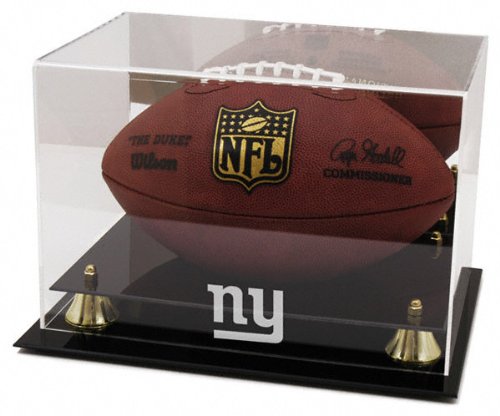 New York Giants Golden Classic Deluxe Football Display Case
