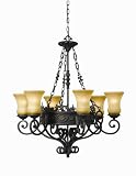 Wall Sconce Two Light Fixture In Silver Oxide Finish - 2 Bulbs
