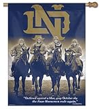 Notre Dame Fighting Irish 27"x37" Banner Four Horsemen Vibrant Colors & Exciting Graphics