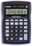 Review CASIO  / Casio Waterproof Calculator Tax Currency Converting 12 Digit Solar-Powered Ref