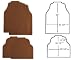 A Set Of 4 Universal Fit Trimable Vinyl Floor Mat For Car / Truck - Tan
