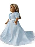 American Girl Locker - Princess Blue CINDERELLA Gown w/GLOVES - fits American Girl 18" Doll Clothes American Girl Locker - Princess Blue CINDERELLA Gown w/GLOVES - fits American Girl 18" Doll Clothes