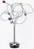 Jujoobi Six Light Table Lamp with Multi-Color Shades