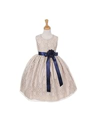 V-neck Chiffon/Satin Wedding Party Dress  With a Ribbon  and a Sash 