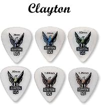 Clayton Acetal Standard Picks - .80MM (12picks)