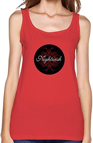 JUJ Funny Nightwish Metal Band Logo Women's Tank Top XX-Large