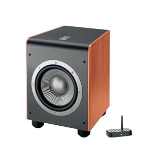 JBL ES150PWCH Wireless Powered 10-inch Subwoofer (Cherry)