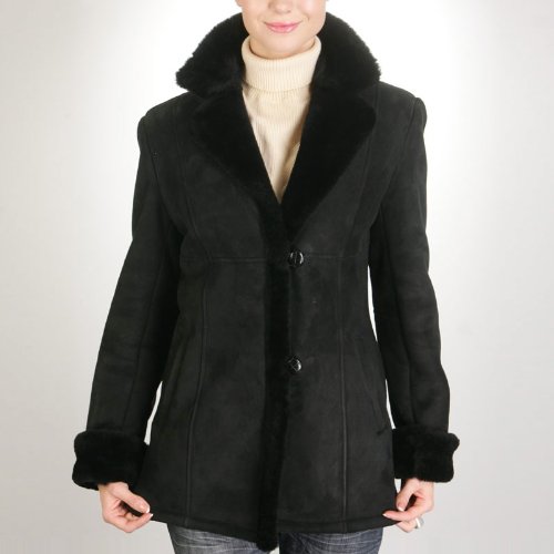 BGSD Women's Spanish Merino Shearling Coat
