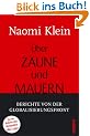 �ber Z�une und Mauern: Berichte von der Globalisierungsfront