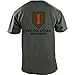 Army 1st Infantry Division Full Color Veteran T-Shirt (2XL, Green)
