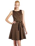 IMAGE OF Calvin Klein Womens Cotton Dress, Olive, 10