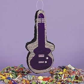 Rock Star Guitar Pinata by Designed 2B Sweet