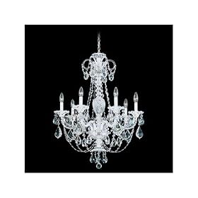 Schonbek Imperial Silver 7 Light Chandelier