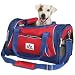 Sherpa Deluxe American Airlines Pet Carrier Duffle (Size) Small 16Lx10Wx8.5H (Color) Red w/Blue Trim As Shown. SHIPS TODAY