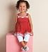 Autograph Floral Embroidered Dress with Leggings
