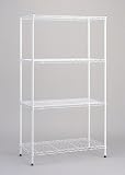 ホームエレクター 40周年記念モデル ホワイトジョイントポストタイプ 900x450x1600 4段 HA40A1