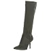 AK Anne Klein Women's React Boot,Grey Fabric,9 M