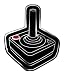Atari Joystick Controller Retro Gaming Belt Buckle