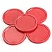 Vktech 5Pcs Red 2-inch Mini Air Hockey Table Pucks 50mm Puck Children Table New