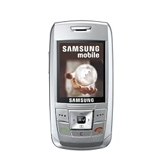 Samsung SGH-E250 silber Handy ohne Vertrag, ohne Branding, kein Simlock