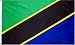 Tanzania National Country Flag - 3 foot by 5 foot Polyester (New)