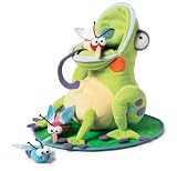 Froggy Frenzy Plush Frog Toy with Ribbit Sounds by Manhattan Toy