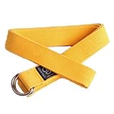 Saffron Yellow Yoga Belt / Strap - 250cm (8ft)