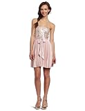 As U Wish Juniors Sequin Corset Straples...