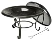Deckmate Round Steel & Black Fire Bowl