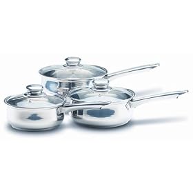 Swan S/S 3Pce Pan Set