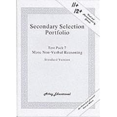 Secondary Selection Portfolio: More Non-verbal Reasoning Practice Papers (Standard Version) Test Pack 7