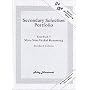 Secondary Selection Portfolio: More Non-verbal Reasoning Practice Papers (Standard Version) Test Pack 7 (Secondary Selection Portfolio)